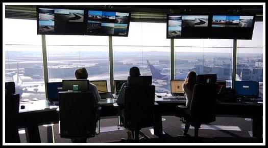 Apron Control Tower East at Frankfurt Airport